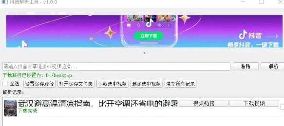 Windows <strong>抖音</strong>解析工具 自用版